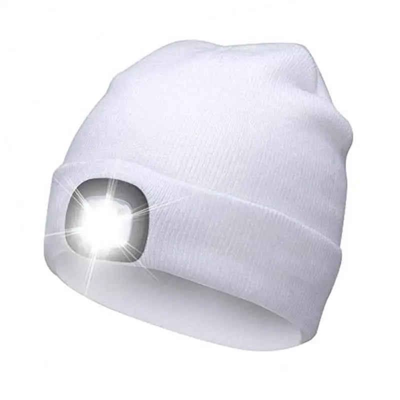 4 LED Lighted Unisex Beanie Hat - Spelume