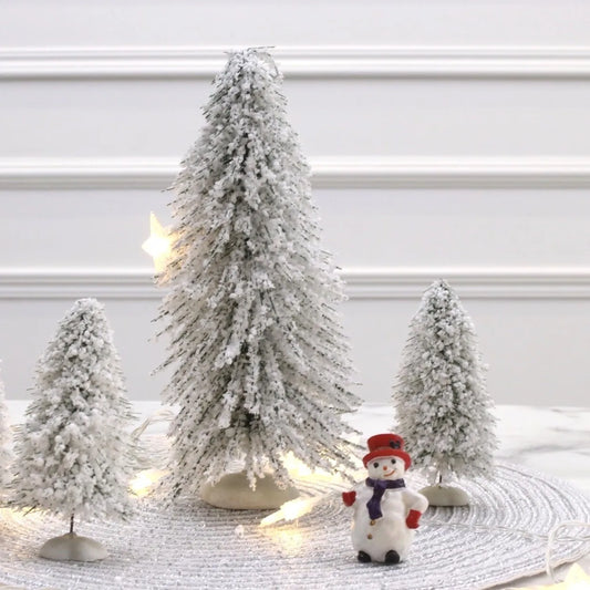 NEW Mini Snow Christmas Tree