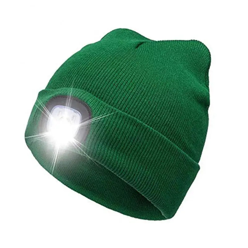 4 LED Lighted Unisex Beanie Hat - Spelume